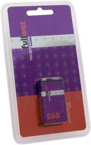 Pila recargable Fullwat (9v)