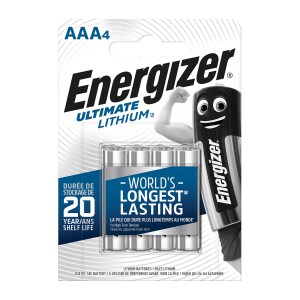 Pila de Litio Energizer 1,5v. LR06 (AAA)