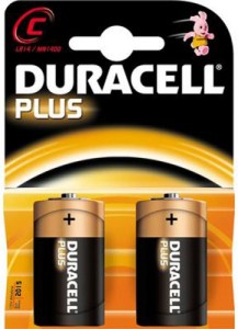 Pilas alcalinas Duracell LR14 (C)