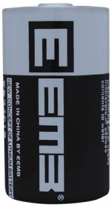 Pila de Litio 3,6v. ER34615 (D) marca EEM3