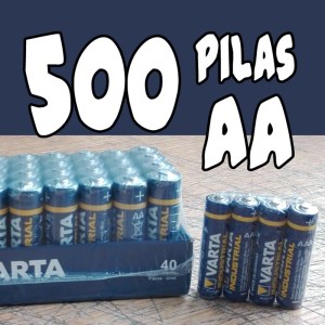 Pilas alcalinas Varta Industrial LR06 (AA) en BULK